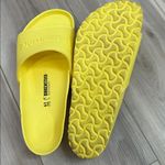 Birkenstock  Barbados Eva yellow slide sandals pool unisex Photo 2