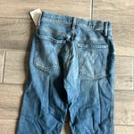 MOTHER Denim  high waisted double hiker skimp jeans in love bombs Photo 7