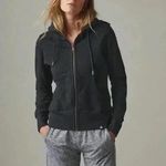 American Giant Women's Black Cotton Full Zip Hoodie Sweatshirt Size M Size M Photo 2