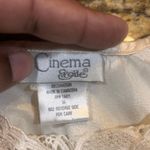 Vintage Cinema Etoile Womens 3XL Ivory Satin Lace Camisole Tank Top Elegant Size undefined Photo 1