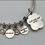 ALEX AND ANI  Dog Paw Prints of Love Bracelet -Silver Tone, Crystal Charm Photo 11