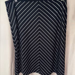 Mossy Oak Mossimo Black and White Striped Women's Pencil Skirt Size Large Photo 0