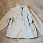 32 Degrees Heat  Gray Fleece Full Zip Jacket SIZE XL Photo 0