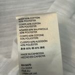 Anthropologie NWT White Boat Neck T-Shirt Photo 5