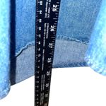 Cherokee  Denim Shirt Women's 2XL Blue Long Sleeve‎ Button Up Embellished Collar Photo 2