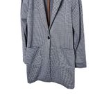 Philosophy Republic Clothing Houndstooth Blazer Jacket S/P Longline Gray Size undefined Photo 2