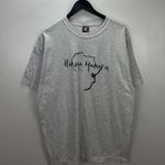 Hanes Vintage Hakuna Matata Kenya T-Shirt Beefy Large Gray Africa Map Unisex Fit Photo 10