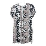 Olivaceous  Animal Print Mini Dress Size S Photo 1