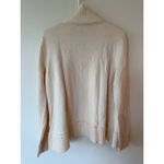 Ralph Lauren  Long Sleeve Button Front Cardigan Sweater Cream Women's Size XL Photo 1