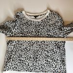 Talbots  Womens Leopard Print Pullover Size 1X Long Sleeve‎ Comfort Cozy Casual Photo 5