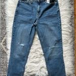 Banana Republic  distressed straight ankle jeans Photo 3