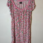 Kate Spade New York Floral Nightgown Pink Red Green Casual 1X Photo 0