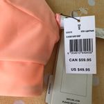 Hurley Rip Curl Peach Bikini Top S Classic Surf Crop Photo 5