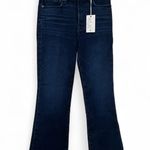 Good American GOOD LEGS CROPPED MINI BOOT JEANS Size 4/27 NWT Indigo color Photo 8