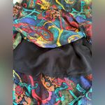 Chico's Vintage Chico’s Design Silk Paisley Handkerchief Hem Skirt Size 1 Boho Y2K Photo 5