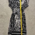 Cristinalove Black and White Patterned Dress Photo 6