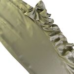 Alessandra Rich Ruffle Gown in Olive Green Green Size 2 Photo 4