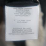 Joie silk lace tank top light weight blouse shirt spaghetti strap in black and cream size XXS. Photo 9