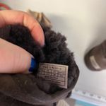 UGG  Australia Tall Boots Brown Suede Sheepskin Lined Women Size 5 Photo 6