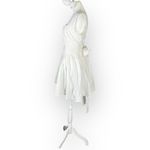 Brand New Commense Women Large White Sleeveless Ruffled Hem Corset Bodice Dress Photo 5