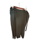 Black Knit Sweater Skirt Midi Length‎ Comfortable Casual Minimalist Size L Photo 5