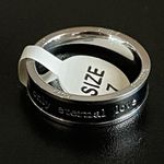 Only The eternal love promise ring size 7 Photo 6