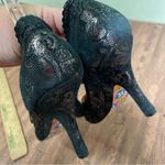 Irregular Choice Courtesan Metallic Paisley Black Mary Jane‎ Heel Size 9 40 Photo 5