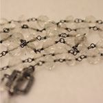 Silpada  Sterling Silver N1503 Vintage Bezel Crystal 34 in Toggle latch Necklace Photo 2