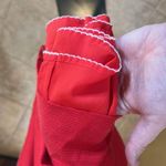 Maeve Anthroplogie Womens Lattice Neck A-line Dress Red Sleeveless Size 6 Photo 12