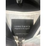 Sanctuary  anthro Womens Camo Bomber Jacket Black Pink Grey White Zip S casual Photo 2