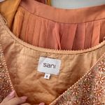 Sani Asra Dhoti Orange Set Photo 5