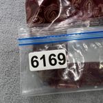 EXPRESS Off Shoulder Paisley Peasant Blouse XXS Boho Sheer Cropped Top Red Photo 8