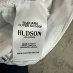 NWT Hudson Barbara Super Skinny White High Waist Jeans Sz 30 Denim Pants School White Photo 2
