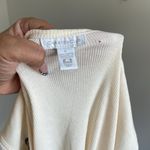 Charter Club  Embellished Cream Tank Top Size L Photo 3