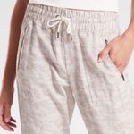 Athleta Cabo tide linen joggers camo women’s size 16 Photo 2
