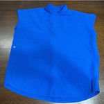 FIGS Fig Rafaela Scrub Top Women XS Blue Medical Uniform Oversized Pockets Surgical Photo 0