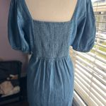 Old Navy Denim Button-Up Mini Dress Photo 3