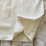 EUC J Jill Ponte Cream Stretchy Button Sleeve Pullover Sz XS White Photo 2