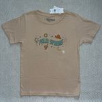 PacSun Golden Hour Tan Graphic Palm Springs Baby Tee Shirt Photo 0