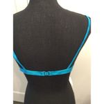 Gottex New NWT  Bikini Top Size 8 Teal Blue Greens Gold Photo 1