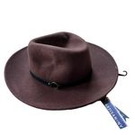 Artisan NY NWT  100% Wool Adjustable Hat Brim Brown / Chocolate Photo 2