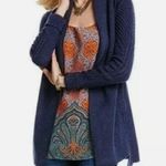 CAbi Women’s  Countryside Cable Knit Cardigan Sweater Navy Size XS Photo 0