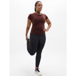 Athleta New XS Momentum Seamless Tee Garnet Short Sleeve X-Small Photo 2