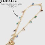 Kate Spade Phone Charm Bracelet in High Shine. Will Fits All Phones Photo 6