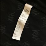 YITTY  Women's Satin Pretty Mini Robe Size Medium Iconic Black Photo 6