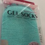Moisturizing gel socks nwt one size blue Photo 1