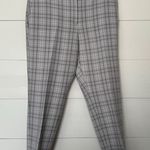 Ann Taylor Women’s 16 Gray Patterned Pants Ankle Career Work Wear Photo 0