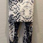 Lululemon Wunder Under Pant*SE Dance Pretty Plume Angel Wing Black Size 4 Photo 0