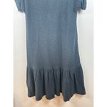 Saturday Sunday Kathie S Anthropologie Dress Blue Short Sleeve Ruffle Hem Casual Photo 5