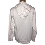 Under Armour loose fit fleece lined hoodie with plush logo pale pink and white L Photo 2